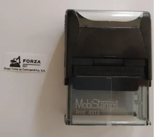 Sellos lineales MobiStamps en Guatemala.