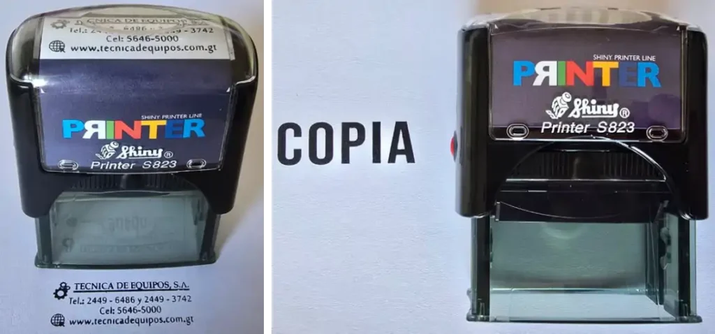 Sellos lineales personalizados en Guatemala